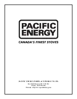 Предварительный просмотр 20 страницы Pacific energy SUPER 27 SPECTRUM Installation & Operation Manual