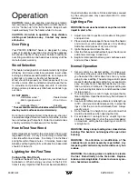 Preview for 11 page of Pacific energy SUPER 27 Installation And Operating Instructions Manual