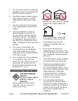 Предварительный просмотр 4 страницы Pacific hydrostar 65078 Set-Up & Operating Manual