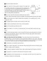 Preview for 4 page of Pacific Living PL8304SS Assembly And Operating Instructions Manual