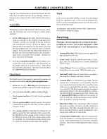 Preview for 4 page of Pacific TopVac Operating Instructions Manual