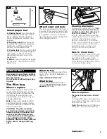 Preview for 9 page of Pacific Upright Vacuum Cleaner Operating Instructions Manual