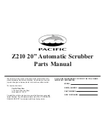 Pacific Z210 Parts Manual preview