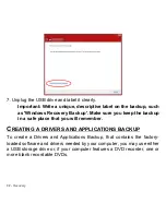 Предварительный просмотр 62 страницы Packard Bell EasyNote LV User Manual