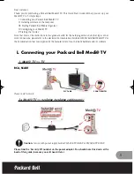 Packard Bell Medi TV Quick Start Manual preview