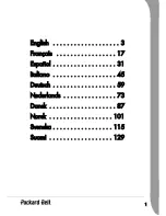 Preview for 1 page of Packard Bell Smart TV32 Getting Started Manual