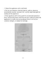 Preview for 3 page of Padom SH-02 User Manual