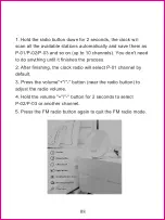 Preview for 8 page of Padom SH-02 User Manual