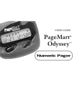 PageMart Odyssey User Manual preview