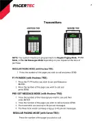 Preview for 4 page of pagertec Wear and Go User Manual