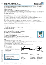 Pahlen Aqua HL Series Manual предпросмотр