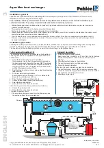 Preview for 3 page of Pahlen Aqua-Mex Manual