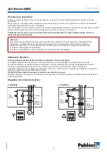 Preview for 16 page of Pahlen Jet Swim 2000 User Manual