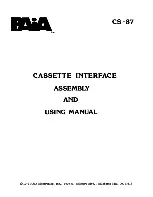 Preview for 1 page of Paia CS-87 Assembly And Using Manual