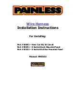 Предварительный просмотр 1 страницы Painless Performance 50001 Installation Instructions Manual