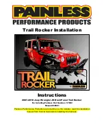 Painless Trail Rocker Instructions Manual preview