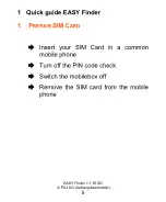 Preview for 5 page of PAJ GPS EASY User Manual