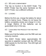 Preview for 16 page of PAJ GPS EASY User Manual