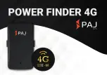 Preview for 1 page of PAJ POWER FINDER 4G User Manual