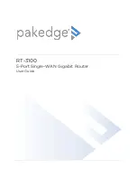 Предварительный просмотр 1 страницы Pakedge RT-3100 User Manual