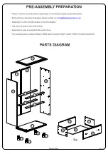 Предварительный просмотр 3 страницы Palace Imports KYLE 8311 Assembly Manual