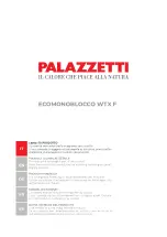 Preview for 1 page of Palazzetti ECOMONOBLOCCO WTX F Series Product Technical Details