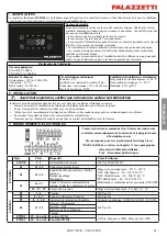 Preview for 61 page of Palazzetti GLH110 Installation, User And Maintenance Manual