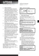 Предварительный просмотр 3 страницы Pall UT310 Series Service Instructions Manual