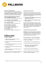 Preview for 33 page of Pallmann UNO Translation Of The Original Manual
