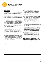 Preview for 35 page of Pallmann UNO Translation Of The Original Manual
