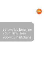 Preview for 1 page of Palm 700wx - Treo Smartphone 60 MB Setting Up