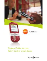 Preview for 1 page of Palm Centro Tips And Tricks Manual
