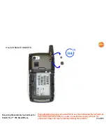 Preview for 4 page of Palm Treo 700p Recycling Disassembly Instructions Manual