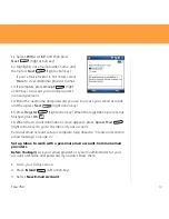 Preview for 22 page of Palm Treo Treo 750 Getting Started Manual