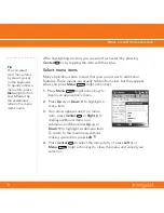 Preview for 8 page of Palm Treo Treo 750 Quick Start Manual