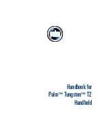 Palm Tungsten T2 Handbook preview