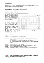 Preview for 52 page of Palmako Roger Installation Manual