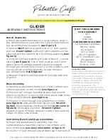 Palmetto Craft GLIDER Assembly Instructions preview
