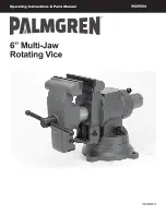 Preview for 1 page of Palmgren 9629504 Operating Instructions & Parts Manual