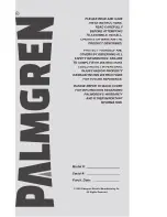 Preview for 2 page of Palmgren 9629504 Operating Instructions & Parts Manual