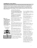 Предварительный просмотр 7 страницы Paloma PH2-20R DVSN Use And Care Manual