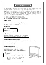 Preview for 12 page of Paloma PJC-W18FR Installation And Operating Instructions Manual