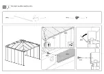 Preview for 42 page of Palram CANOPIA LEDRO 12x12/3.6x3.6 How To Assemble