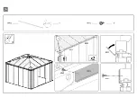 Preview for 51 page of Palram CANOPIA LEDRO 12x12/3.6x3.6 How To Assemble