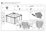 Preview for 53 page of Palram CANOPIA LEDRO 12x12/3.6x3.6 How To Assemble