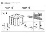 Предварительный просмотр 49 страницы Palram CANOPIA LEDRO HG9191 How To Assemble