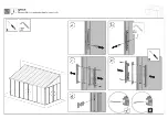 Предварительный просмотр 118 страницы Palram CANOPIA SANREMO 10x18/3x5.46 How To Assemble