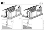 Предварительный просмотр 96 страницы Palram canopia YUKON Series How To Assemble