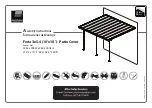 Preview for 1 page of Palram Feria Assembly Instructions Manual