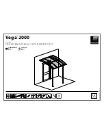 Palram Vega 2000 Instructions Manual preview